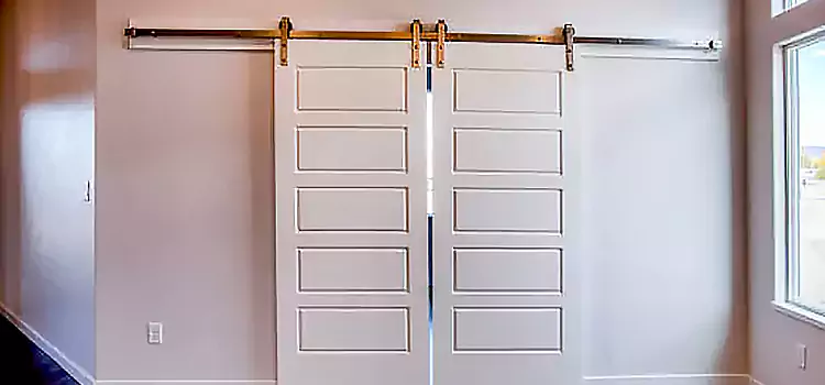 Glass Barn Door with Installation Hardware Kit Bozeman